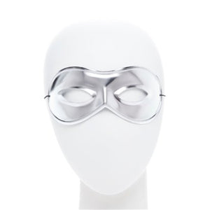 Domino Eye Mask - Silver