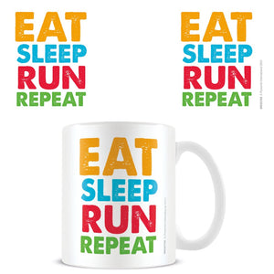 Eat Sleep Run Repeat Mug
