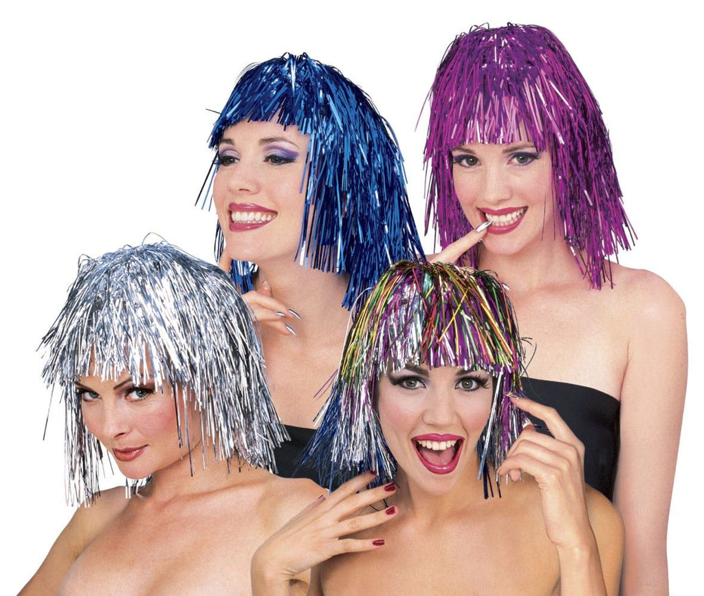 Tinsel Wig - Assorted (Adult)