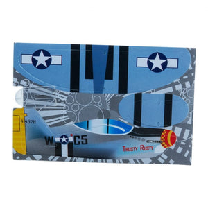 Mini Fighter Racing Planes - Assorted Colours/Designs