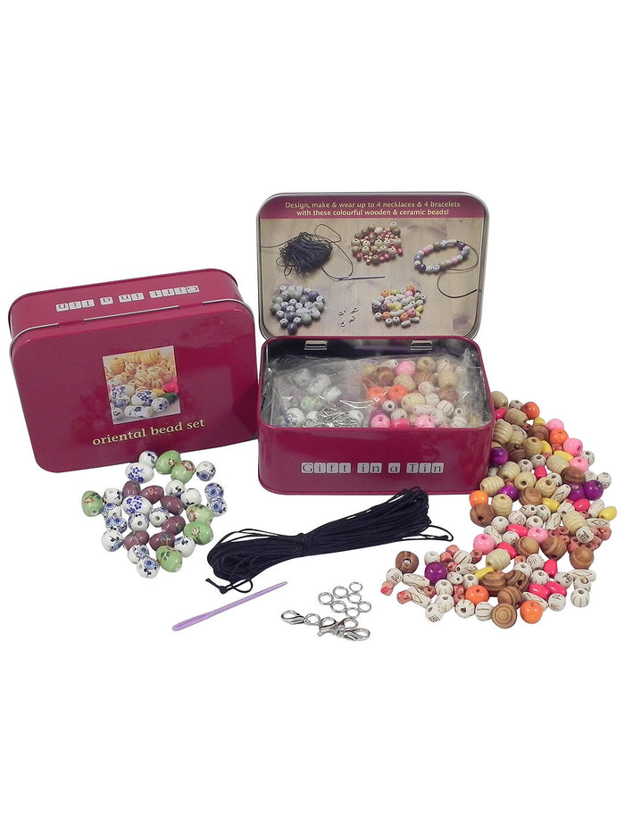 Gift In A Tin - Oriental Bead Set