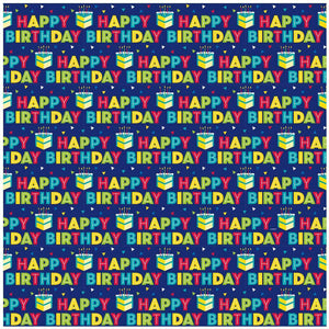 Gift Wrapping Paper - Peppy Birthday
