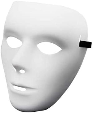 Scary White Faceless Horror Mask