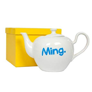 "Ming" & "As Seen On Antiques Roadshow" Waldo Pancake Teapot