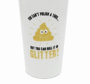 Glitter Poo Travel Mug
