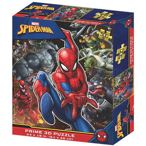 Marvel - Spider-Man Ensemble Prime 3D Jigsaw Puzzle (500 Pieces)