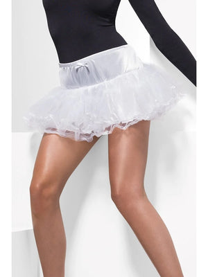 Tulle Petticoat Underskirt - White