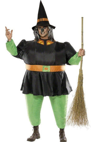 Fat Witch Inflatable Costume - (Adult)