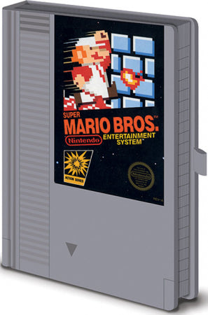 Premium A5 Notebook - Nintendo (NES Cartridge- Super Mario Bros)