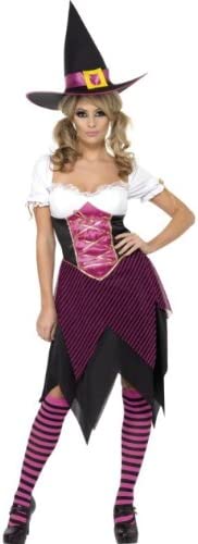 Colourful Cutie Witch Costume - (Adult)