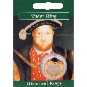 Henry VIII Gem Ring - Gold Plated