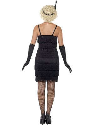 Flapper Costume - Black (Adult)