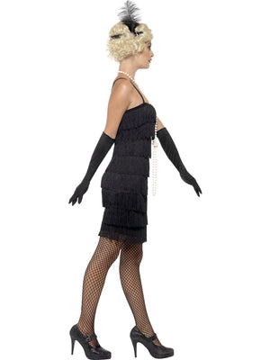 Flapper Costume - Black (Adult)