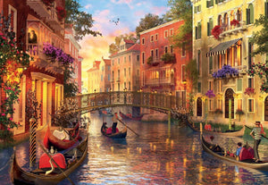 Educa - Sunset In Venice Jigsaw Puzzle (1500 Piece Jigsaw Puzzle)