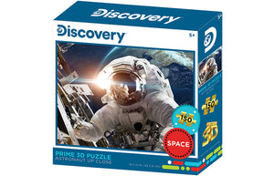 Discovery - Astronaut Prime 3D Jigsaw Puzzle (150 pieces)
