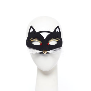 Pantera Cat Eye Mask - Black