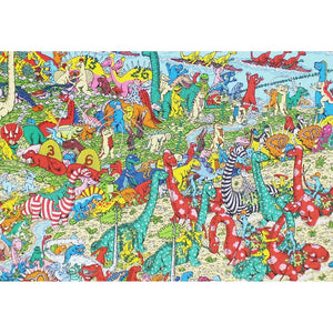 Where's Wally? Junior The Jurassic Games 100 Piece Jigsaw Puzzle
