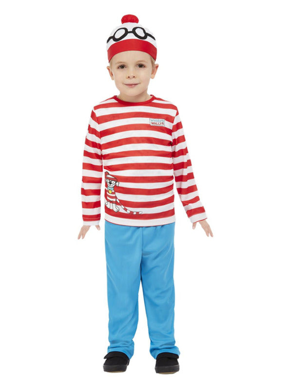 Where's Wally? Costume - (Toddler)