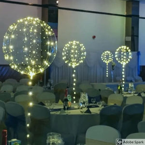 Jellyfish Balloons With Air & Stand