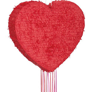 Piñata - Red Heart (Pull String)