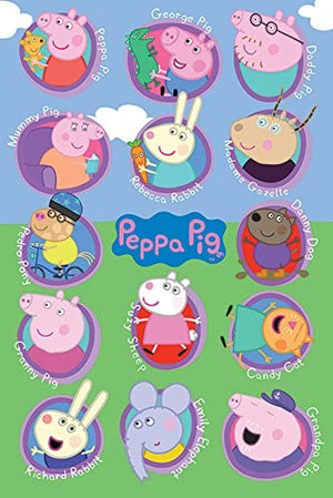 Peppa Pig - Multi Characters Poster