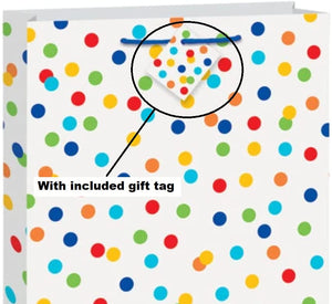 Rainbow Polka Dot Party Accessories & Tableware