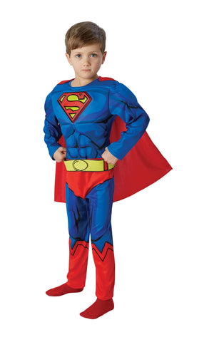 Deluxe Comic Book Superman Costume - (Child)