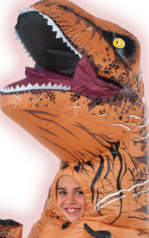 Inflatable Tyrannosaurus Rex Costume - (Child)