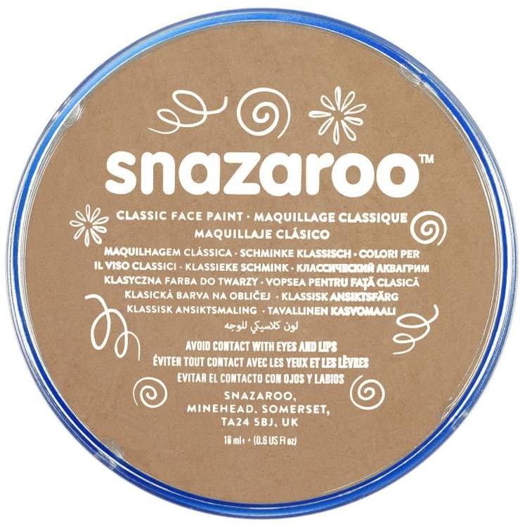 Snazaroo Face Paint 18ml - Light Beige