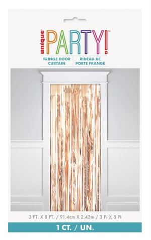 Colour Fringe Door Curtain - 8ft.