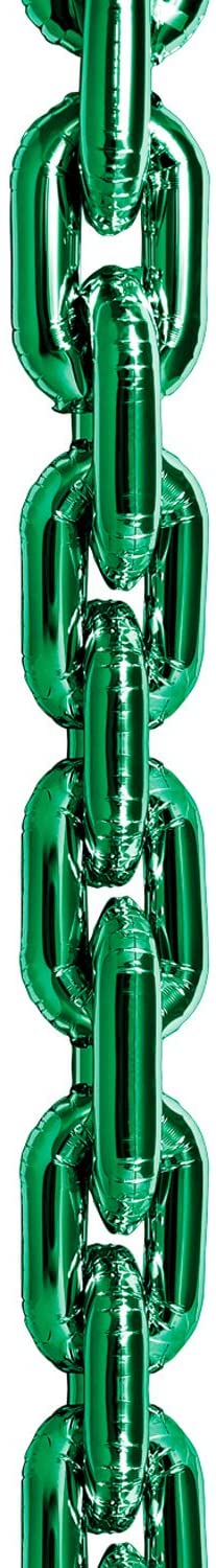 Deco Link:- Green Helium Foil Balloon - 34"