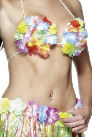 Hawaiian Flower Bra - (Adult)