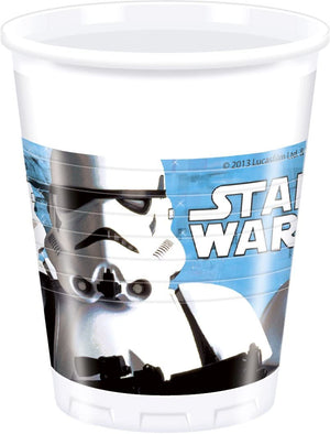 Star Wars Plastic Cups - Pack of 8