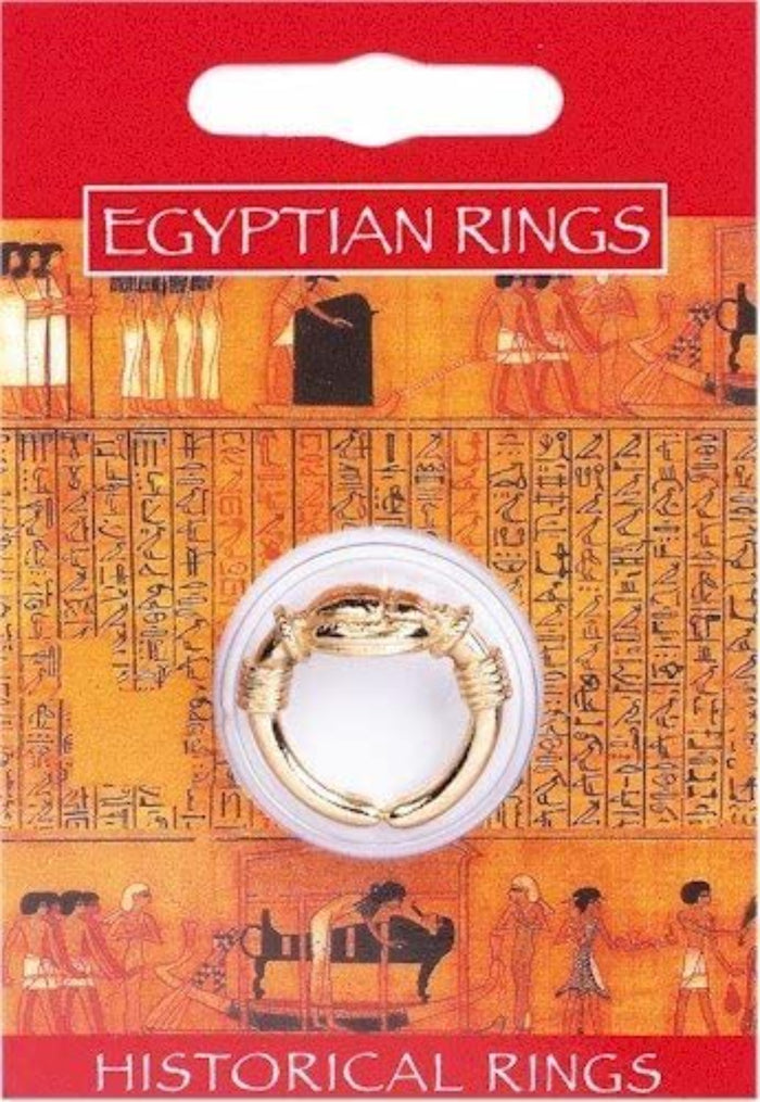 Egyptian Scarab Ring - Gold Plated