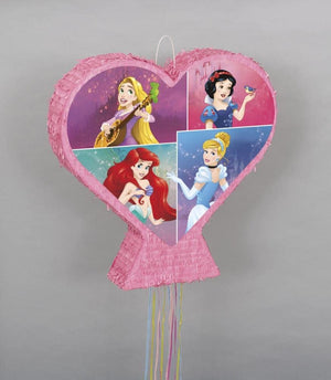 Piñata - Heart-Shaped Disney Princess (Pull String)