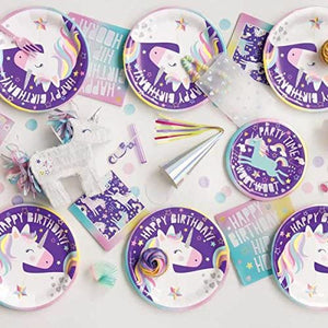 Unicorn Party Birthday Paper Napkin