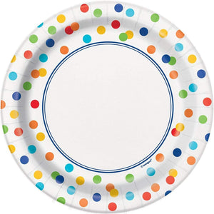 Rainbow Polka Dot Party Accessories & Tableware