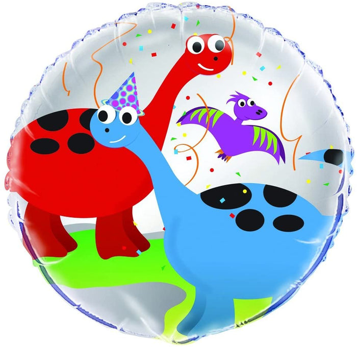 Dinosaur Party Helium Foil Balloon - 18"
