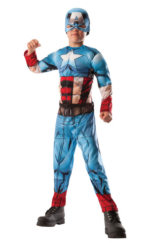 Deluxe Hulk to Captain America Costume - (Child)