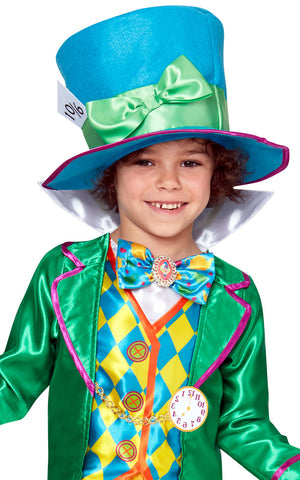 Mad Hatter Costume, Alice In Wonderland - (Child)