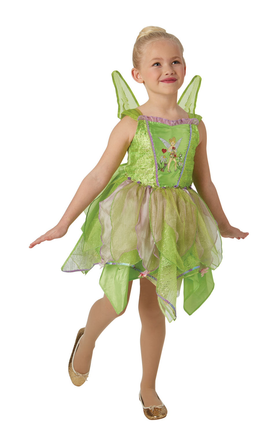 Deluxe Tinker Bell Rhinestone Costume - (Child)