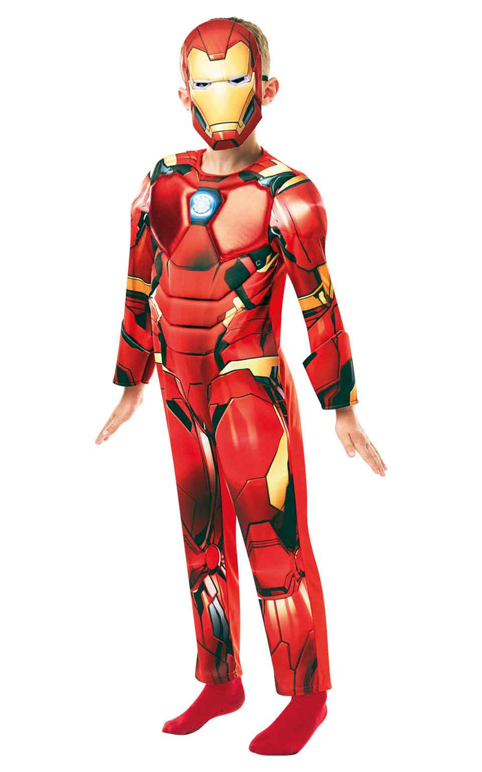 Deluxe Iron Man Costume - (Child)