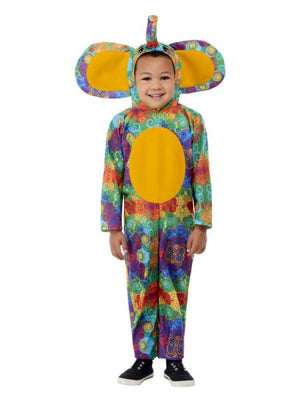 Colourful Elephant Costume - (Toddler)