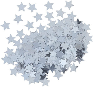 Silver Star Party Confetti