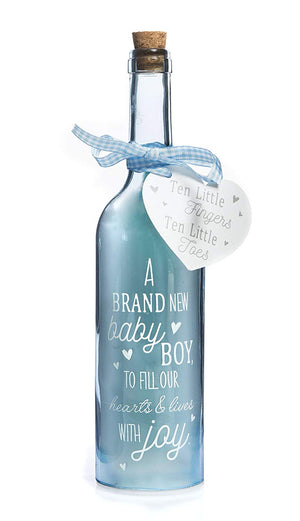 Starlight Bottle: Brand New Baby Boy