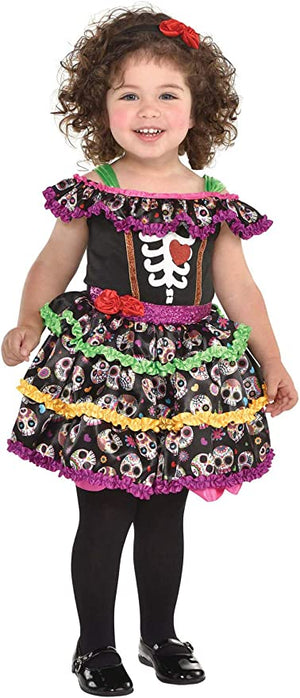 Day Of The Dead Costume - (Infant)