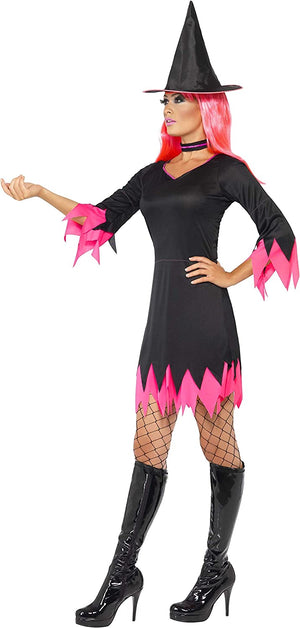 Witch Dress Costume - Pink (Adult)