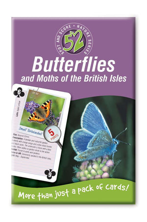 52 Ways Nature Series Playing Cards - Butterflies and Moths