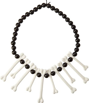 Voodoo 10 Bones Beaded Necklace