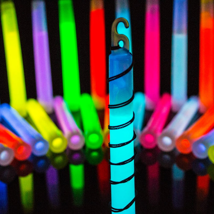 Glow Sticks Bulk -205-Pcs- Glow in The Dark 100 Party Sticks -Supplies w/  Eye Gl